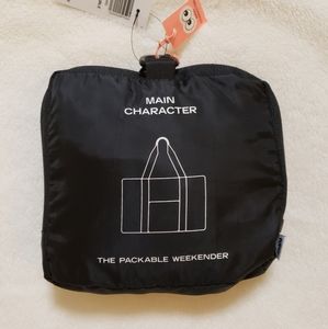 Aritzia 'Main Character' - BlackPackable Weekender